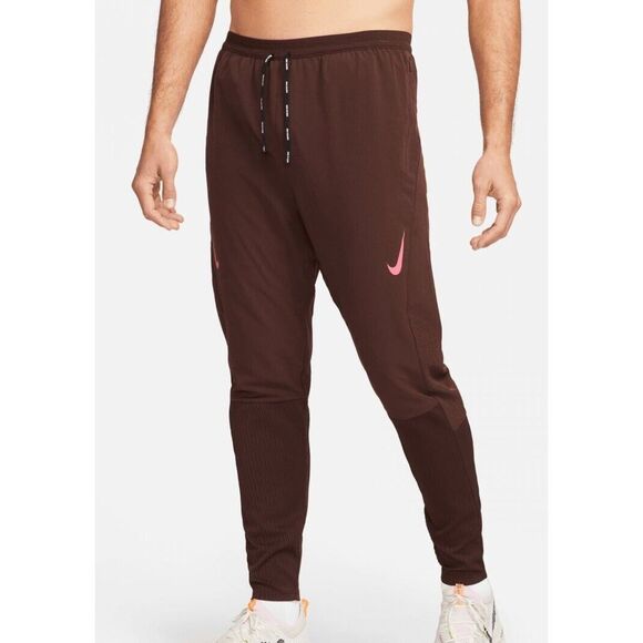 Nike DM4615-227 Men's Sz L Brown Dri-FIT ADV AeroSwift Racer Running Pants - Picture 10 of 11
